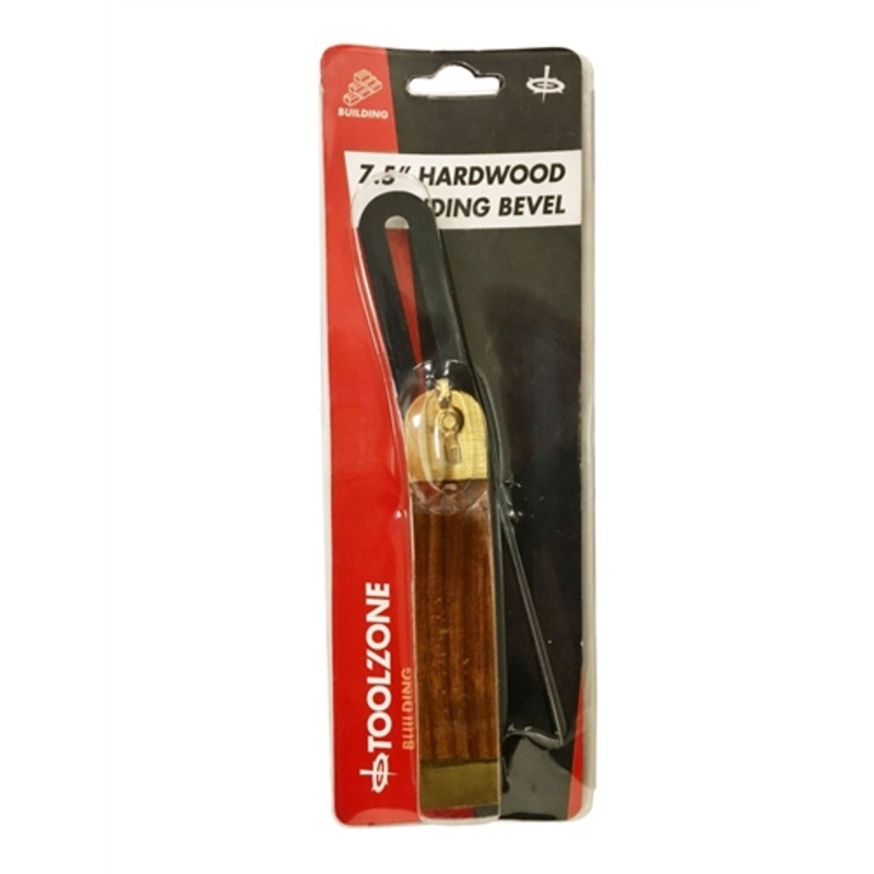 Toolzone 71/2″ Hardwood Bevel Brass Inlay