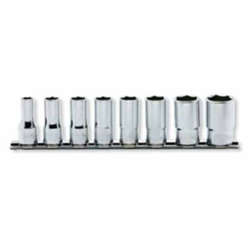 3/8 Sq. Dr. Socket set  8mm-19mm 12 point 200mm  8 pieces