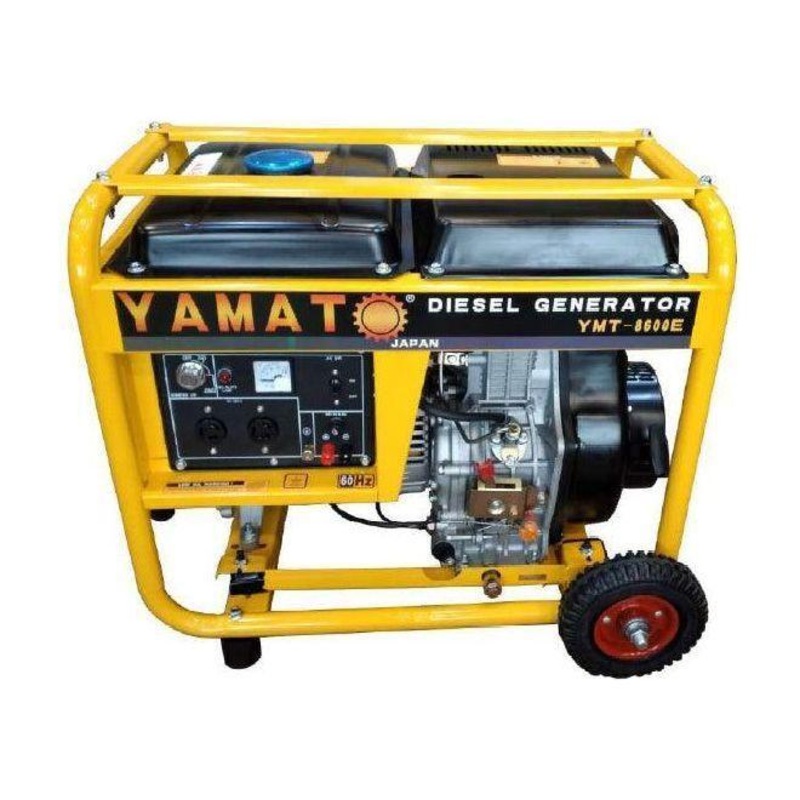 Yamato Diesel Generator YMT-8600E Electric/Manual Start (w/ Battery) (Open Type)