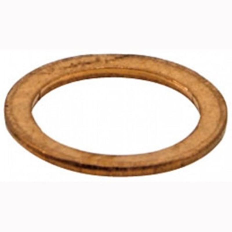 Champion M8 X 14mm X 1.0mm Copper Ring Washer – 100Pk