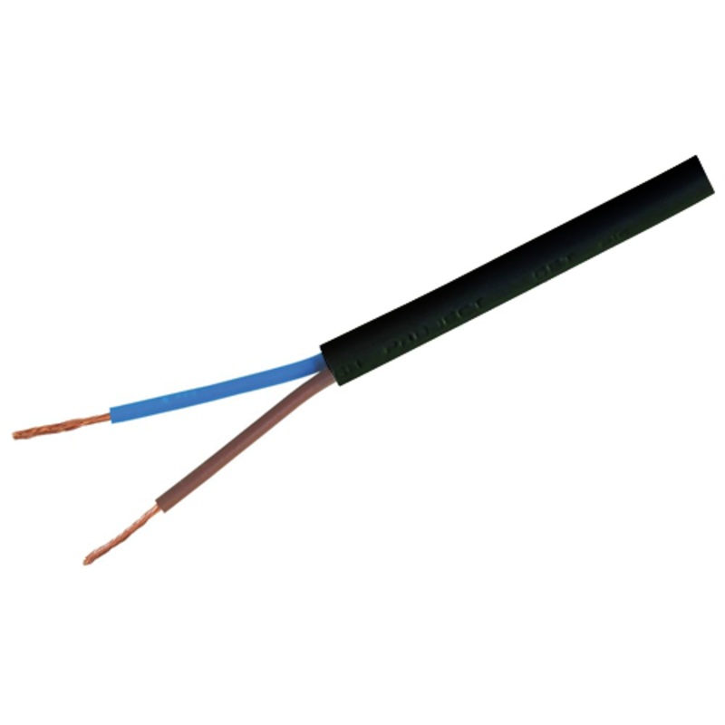 Jaylow 2.5mm 2C 3182Y Black Flex, 100m