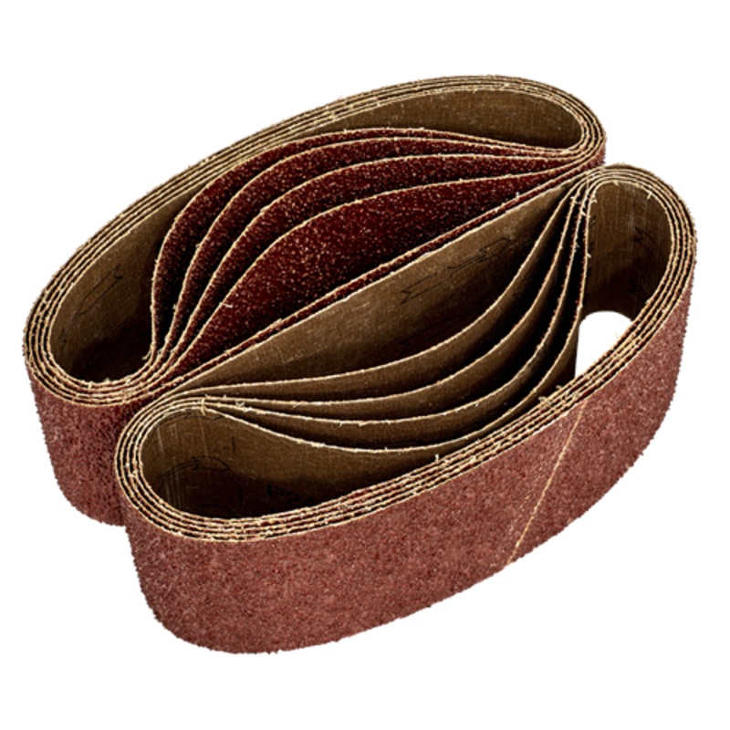 Worksafe Sanding Belt 75 x 533mm 24Grit – Pack of 5