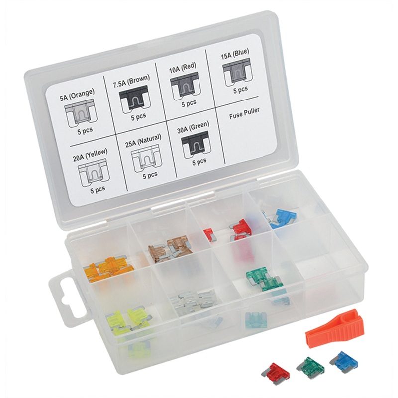 36 Piece Low Profile Mini Fuse Assortment TIT45237