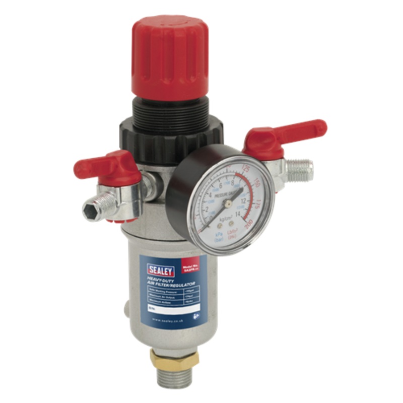 Sealey Air Filter/Regulator Heavy-Duty