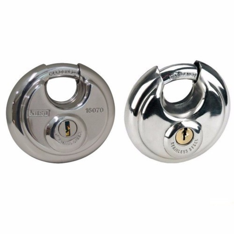 Kasp 160 Series High Security Stainless Steel Disc Padlock Heavy Duty
