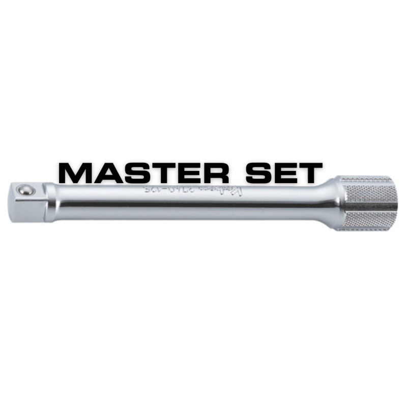 12 Piece Master 3/8″ Square Drive Extension Set