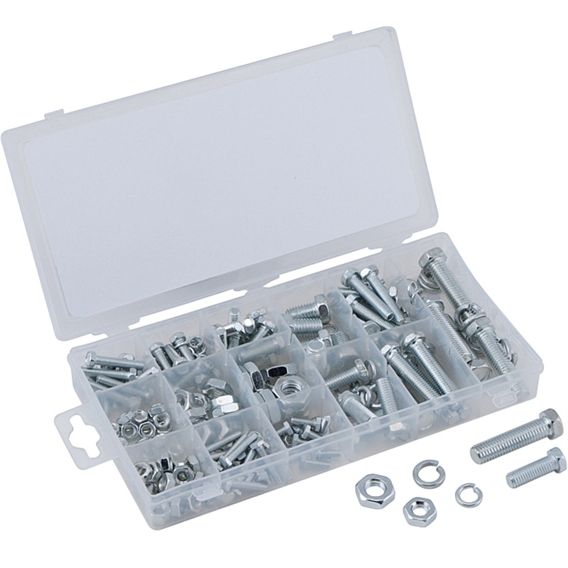 240 Piece USS Nut and Bolt Assortment