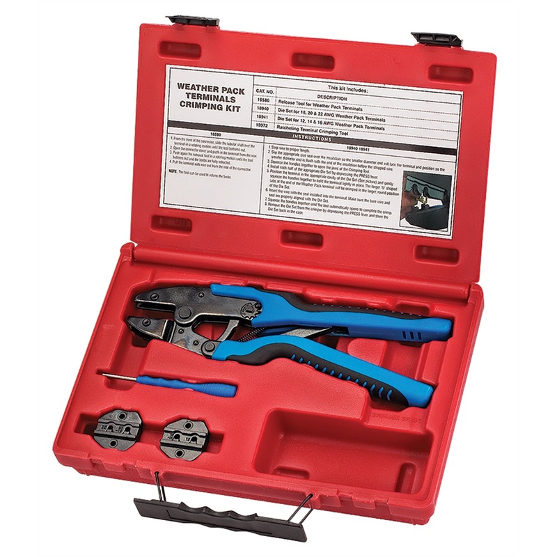 Weather Pack Terminal Crimper SGT18850