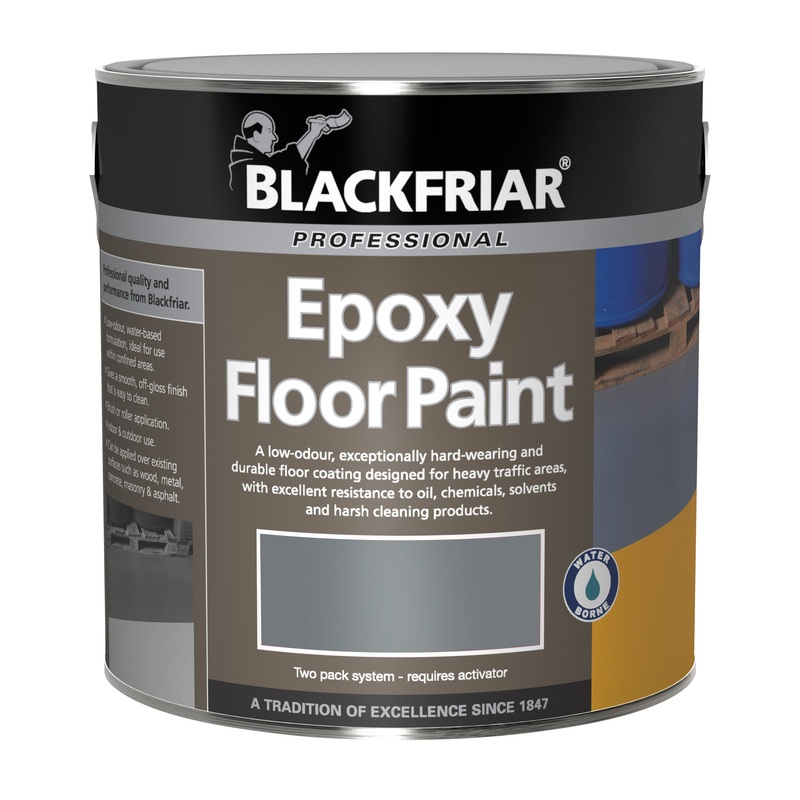 Blackfriar Epoxy Floor Paint – Professional Base 5L (Water Based) Default Title