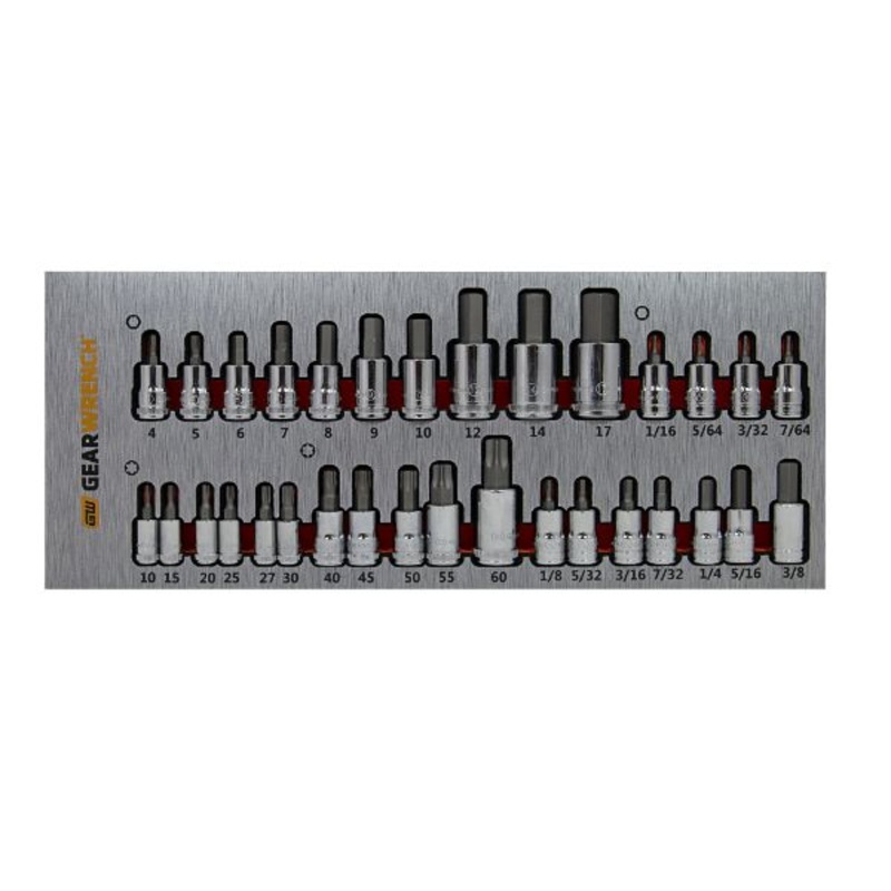 32Pc Hex & Torx Bit Set in Eva Tray
