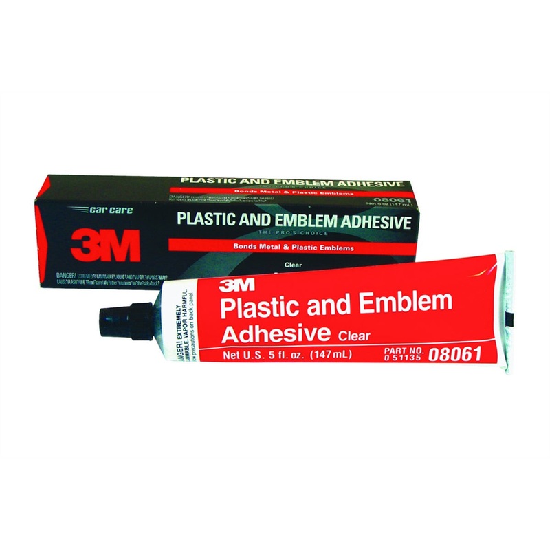 3M Plastic and Emblem Adhesive, 5 oz. Tube MMM8061