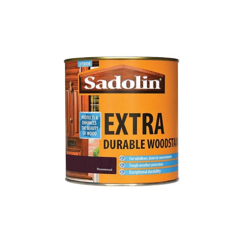 Sadolin Extra Wood Stain Rosewood 1L Default Title