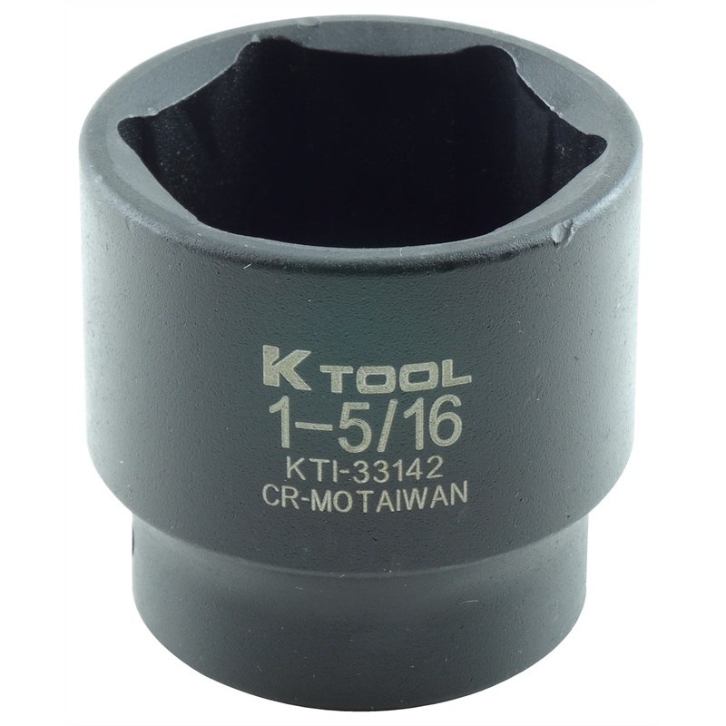 1/2in. Drive Standard 6 Point Impact Socket 1-5/16in.