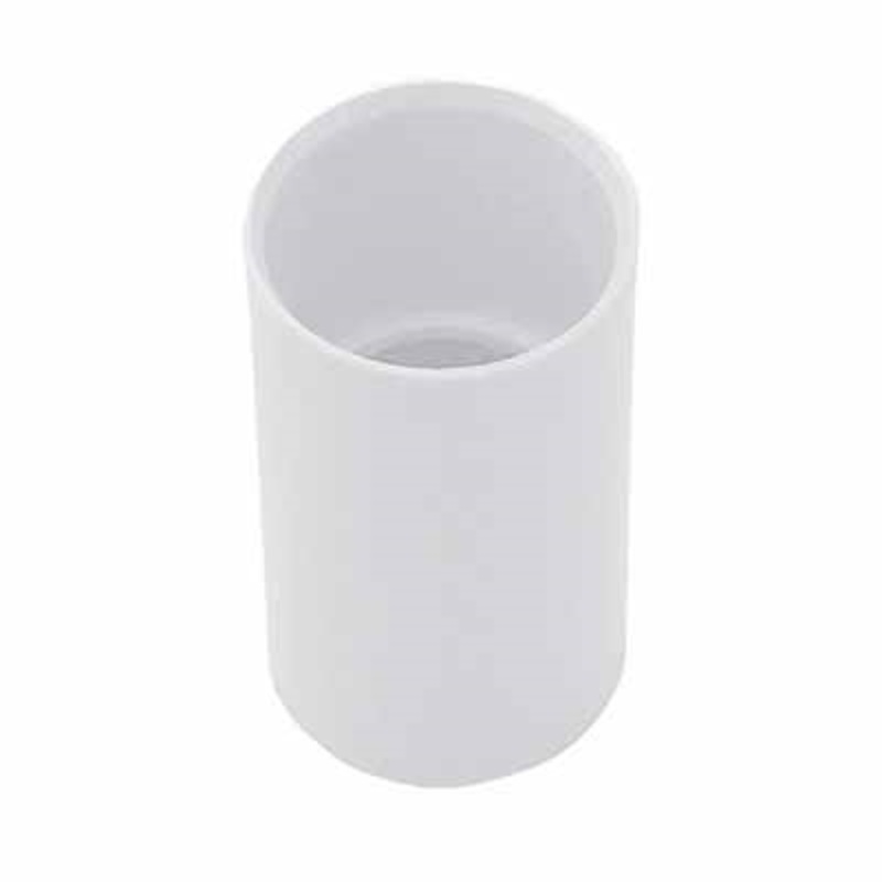 Greenbrook 25mm White PVC Conduit Straight Coupler