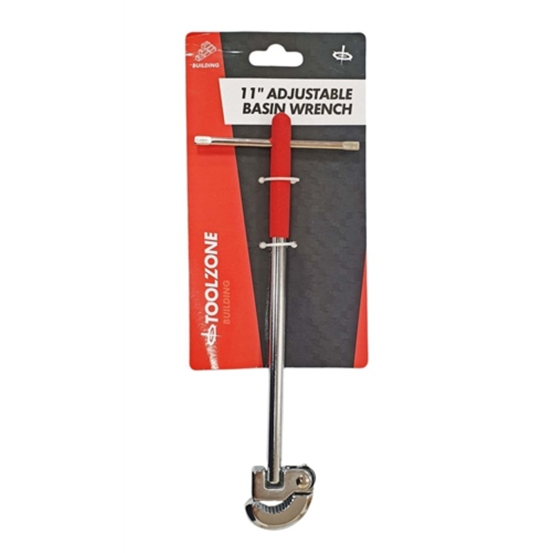 Toolzone 11″ Adjustable Basin Wrench