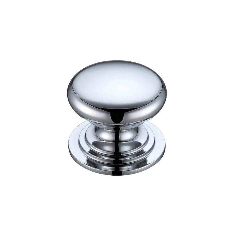 Victorian cupboard knob 25mm CP Default Title