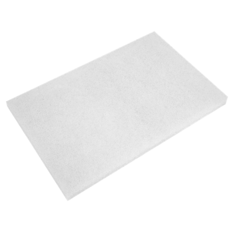 Worksafe White Polishing Pads 12 x 18 x 1″ – Pack of 5