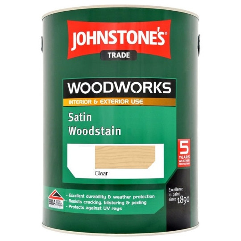 WW  Satin W/Stain Clear 5Lt 5.000 L 71 Default Title