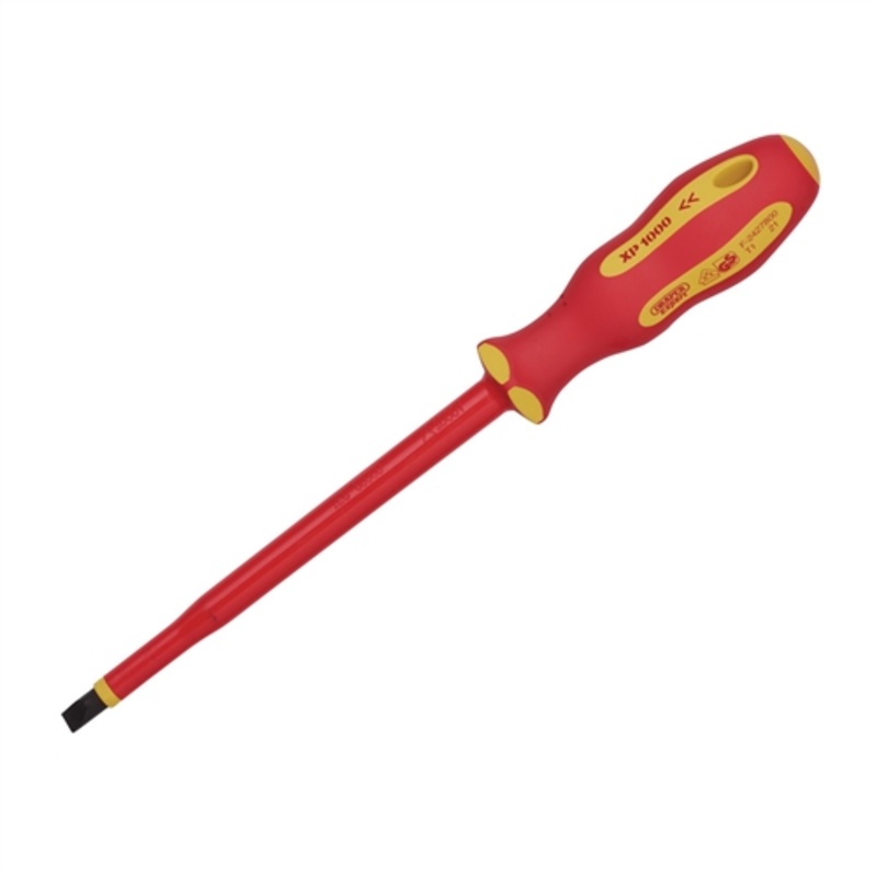 XP1000 VDE Plain Slot Screwdriver, 8.0 x 175mm