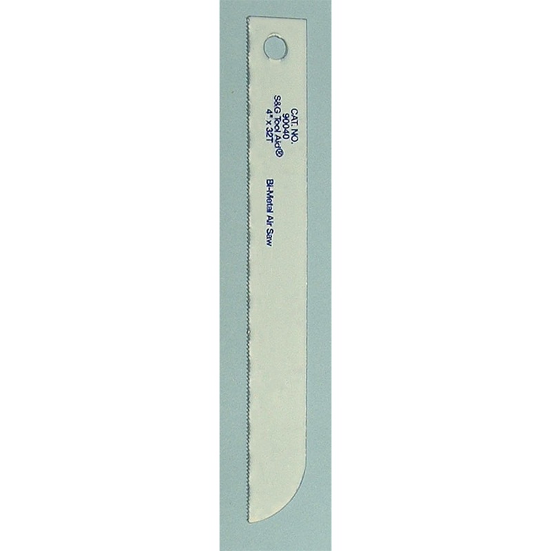 32 TPI 4″ All Purpose Reciprocating Air Saw Blades 5 Per Pack