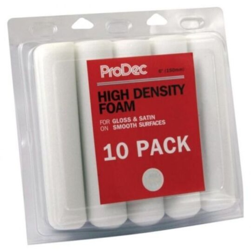 10pk 6″ High Density Foam Mini Roller Refills Default Title