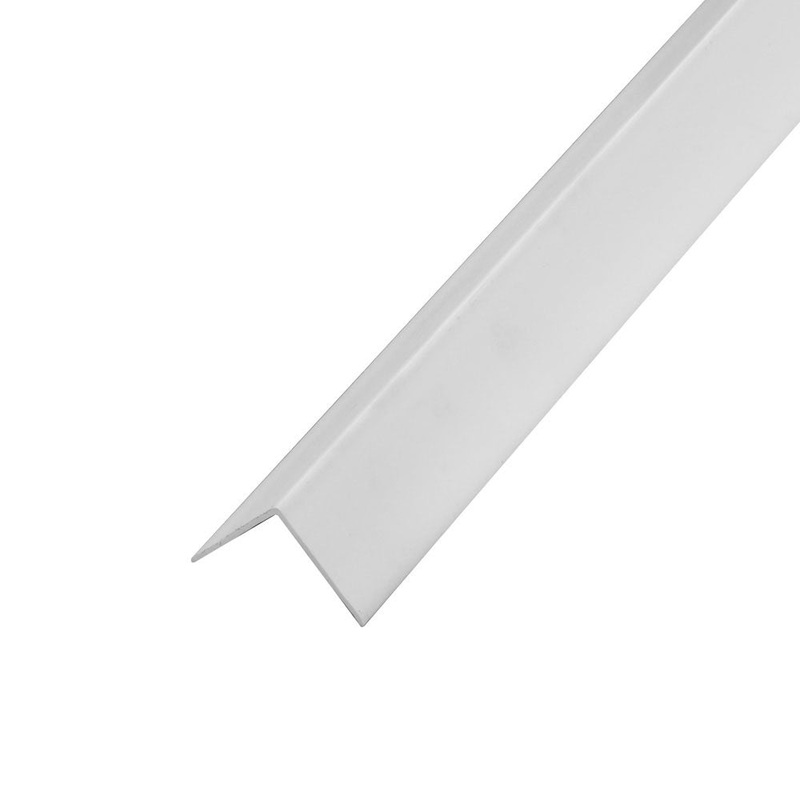 20MM WHITE PVC CORNER GUARD Default Title
