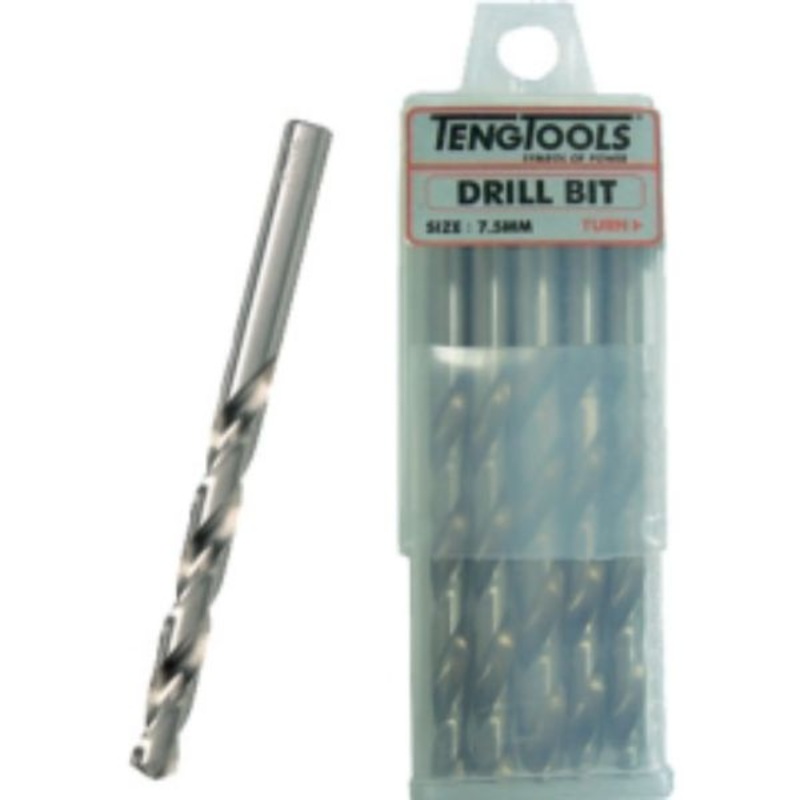Teng 5Pc 12.0mm Drill Bit Din338