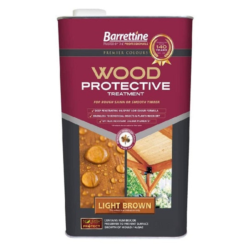 Barrettine 25L Protective Treatment Light Brown Default Title