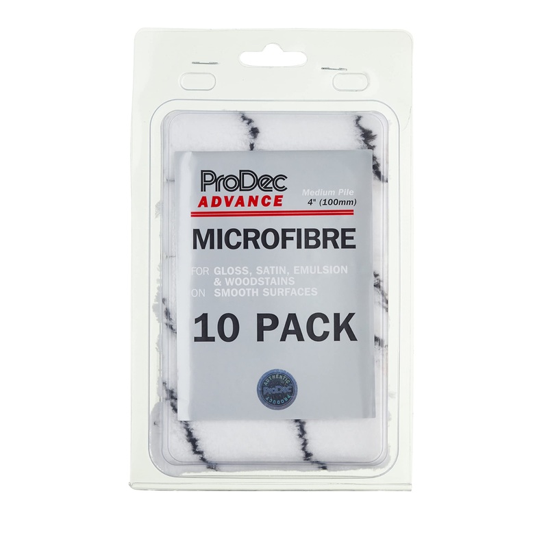 4″ Medium Pile Microfibre – 10 Pack Default Title