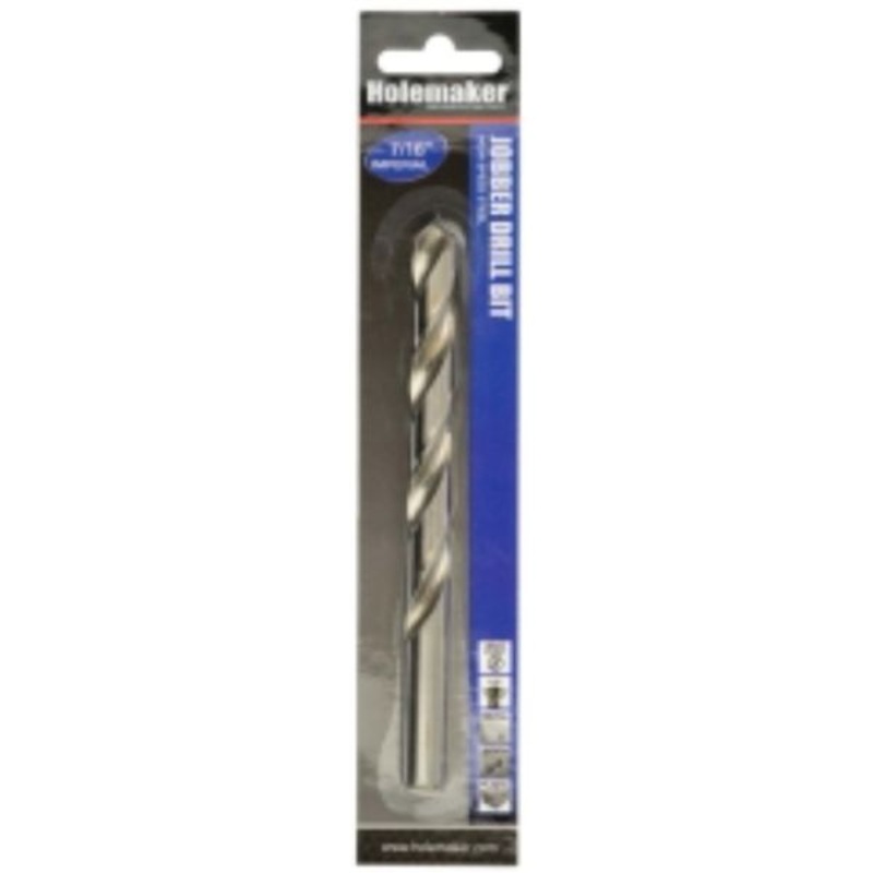 Holemaker Jobber Drill 7/16In – 1Pc Carded