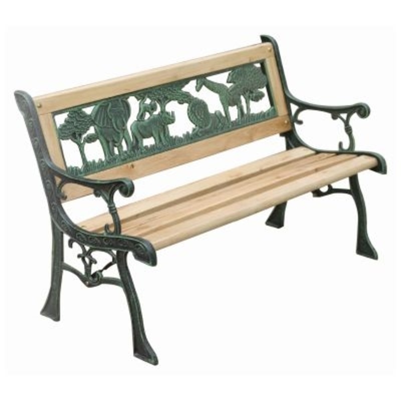 Redwood Kids Wooden Garden Bench