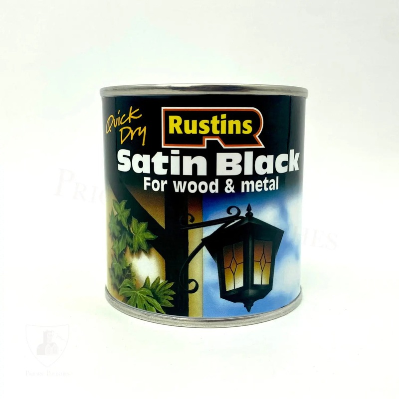 Rustins Satin Black 250ML