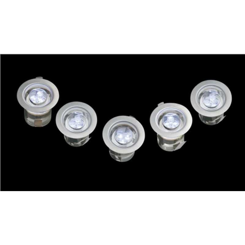 Robus VITA 5 Light Recessed Circular LED Kit, Blue