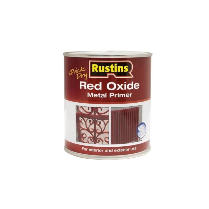 Rustins Red Oxide Primer 250ml Default Title
