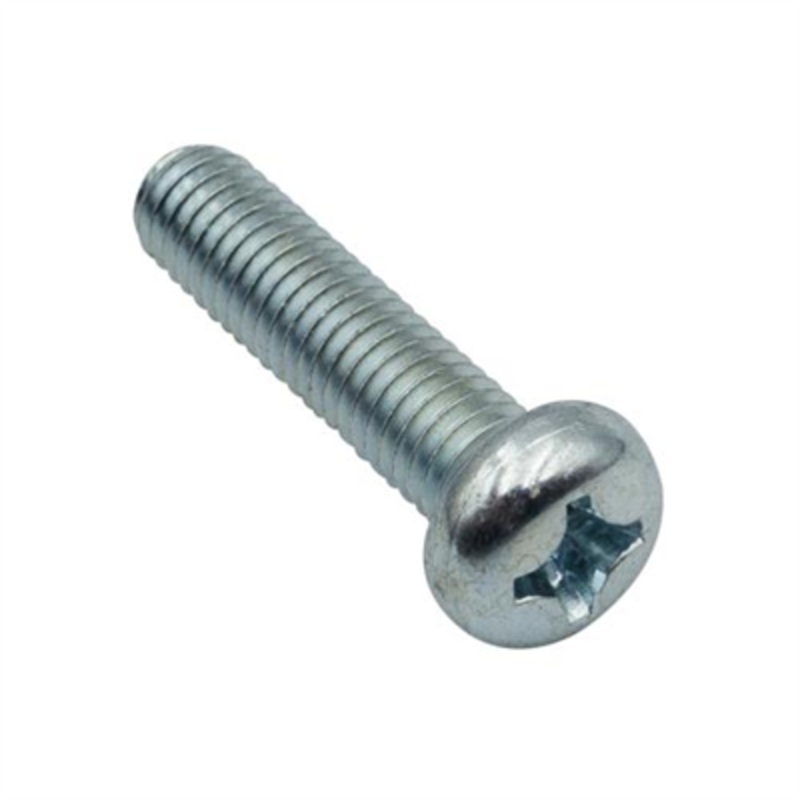 Champion M6 X 50mm Machine Screw P/H Phillips – 50Pk