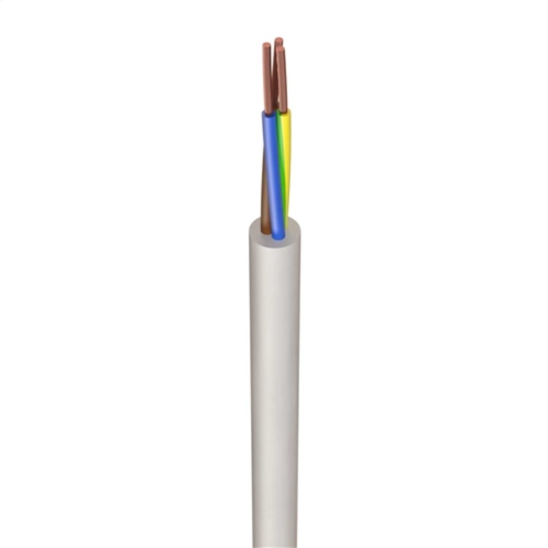 PX 2.5mm 3C 3183Y White Flex – 100m