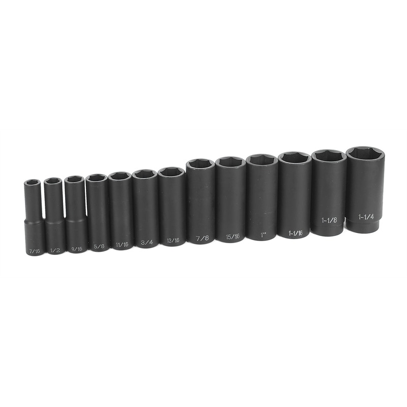 1/2″ Drive 13 Piece Deep Set GRE1312D