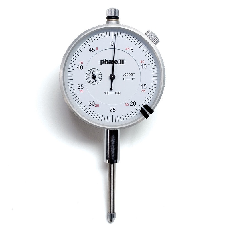 1″ Travel Dial Indicator with .0005″ Graduations | EDI-0005