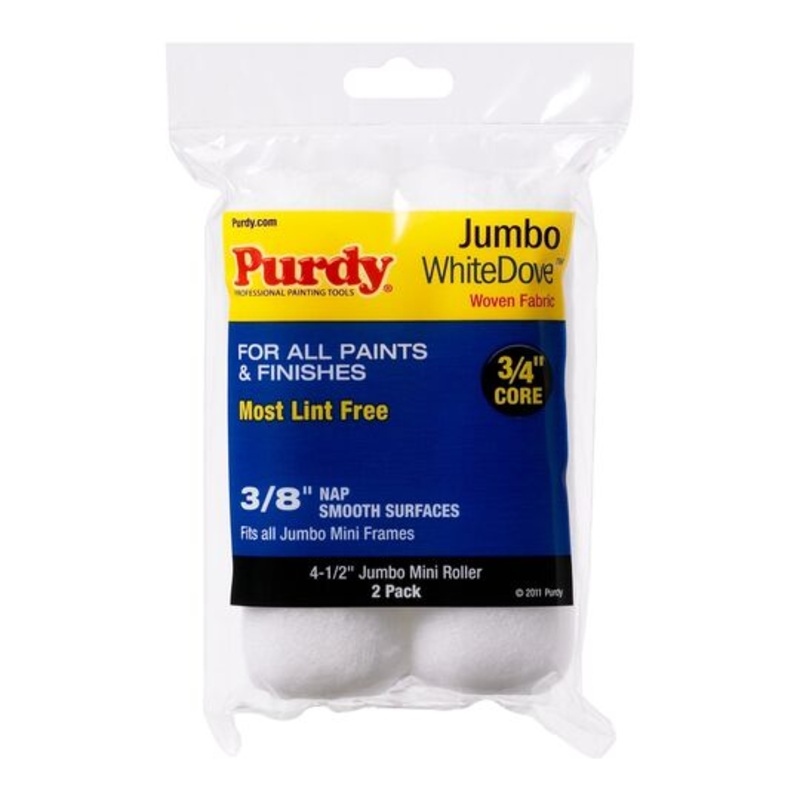 4.5″ 3/8 White Dove Sleeve 2 pack