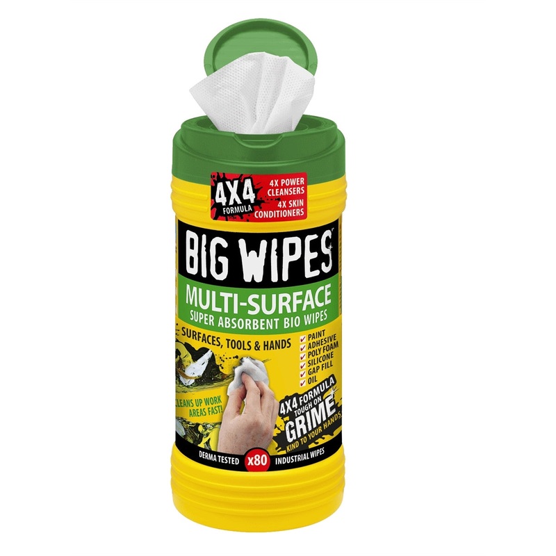 BIG WIPES Multi Purpose Bio, 80 Count BWP6002-3
