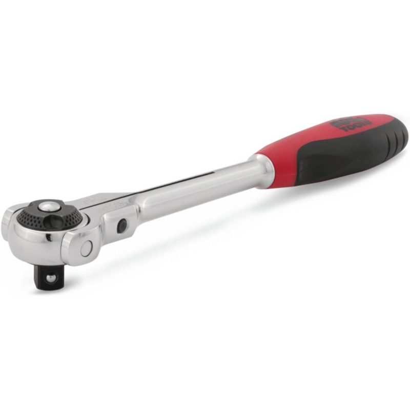 1/2″ Drive Bi-Material Swivel-Head Ratchet – 12″