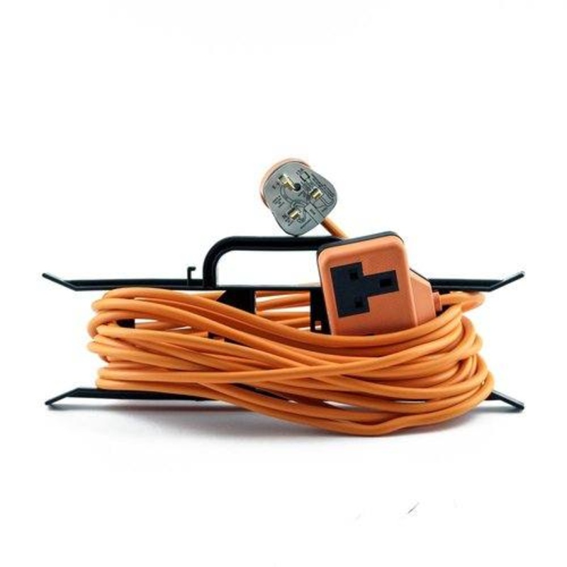 Zexum 2G Orange Trail Plug Extension Lead on H Frame