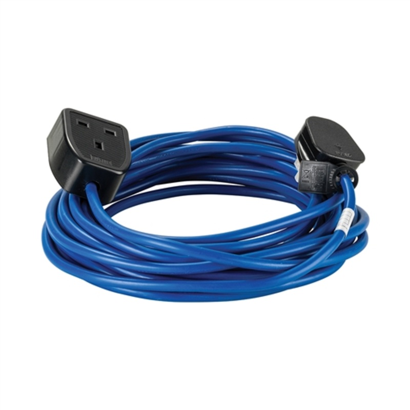 Defender Extension Lead Blue 1.5mm2 13A 10m – 230V