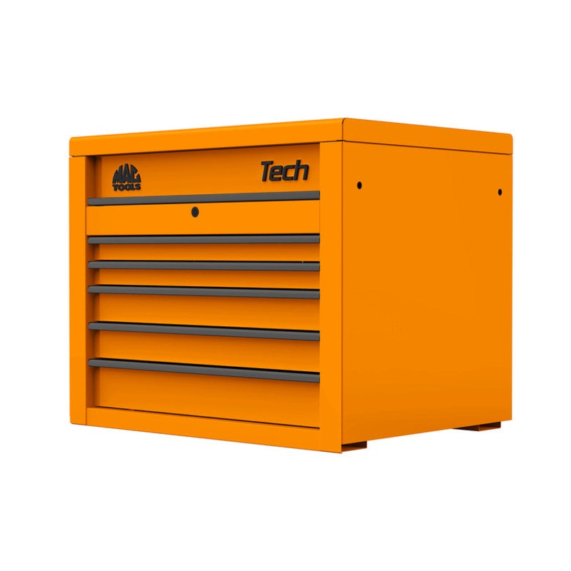 Tech Series 5-Drawer Top Chest – Fireball Orange