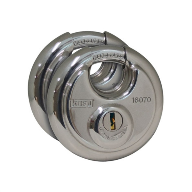 Kasp Disc Padlock – 70mm – Twin
