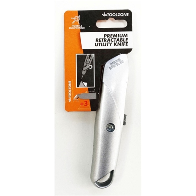 Toolzone Premium Retractable Utility Knife