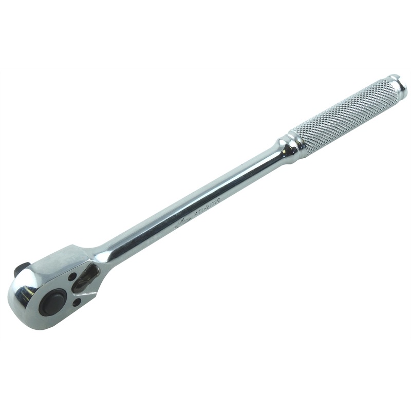 1/4″ Drive 7″ Long Handled Professional Series Chrome Ratchet