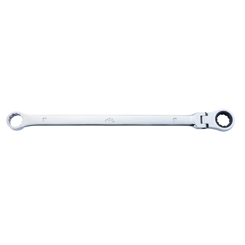 1″ XL Flex Head Ratcheting Wrench  12 pt.