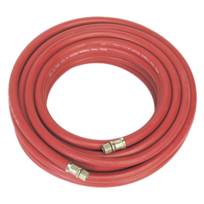 Sealey Air Hose 15m x 8mm with 1/4″BSP Unions