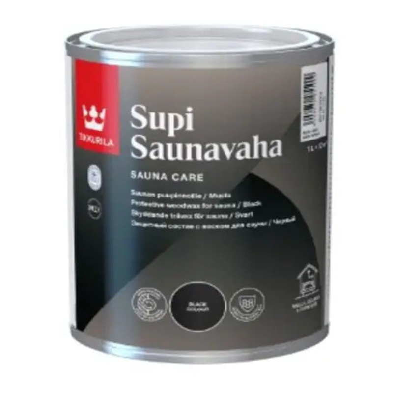 Supi Sauna Wax – Black 1LTR. Default Title